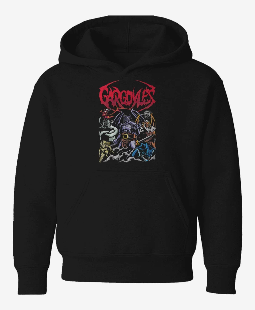 Poleron de niño Negro de Gárgolas