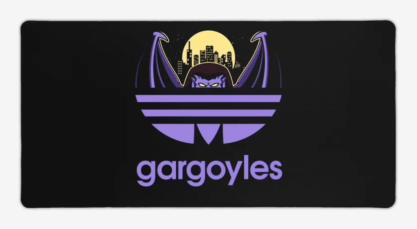 Mouse pad Gamer Negro de Original Gargolas