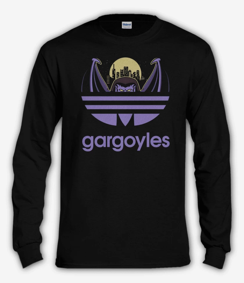 Polera manga larga Negro de Original Gargolas