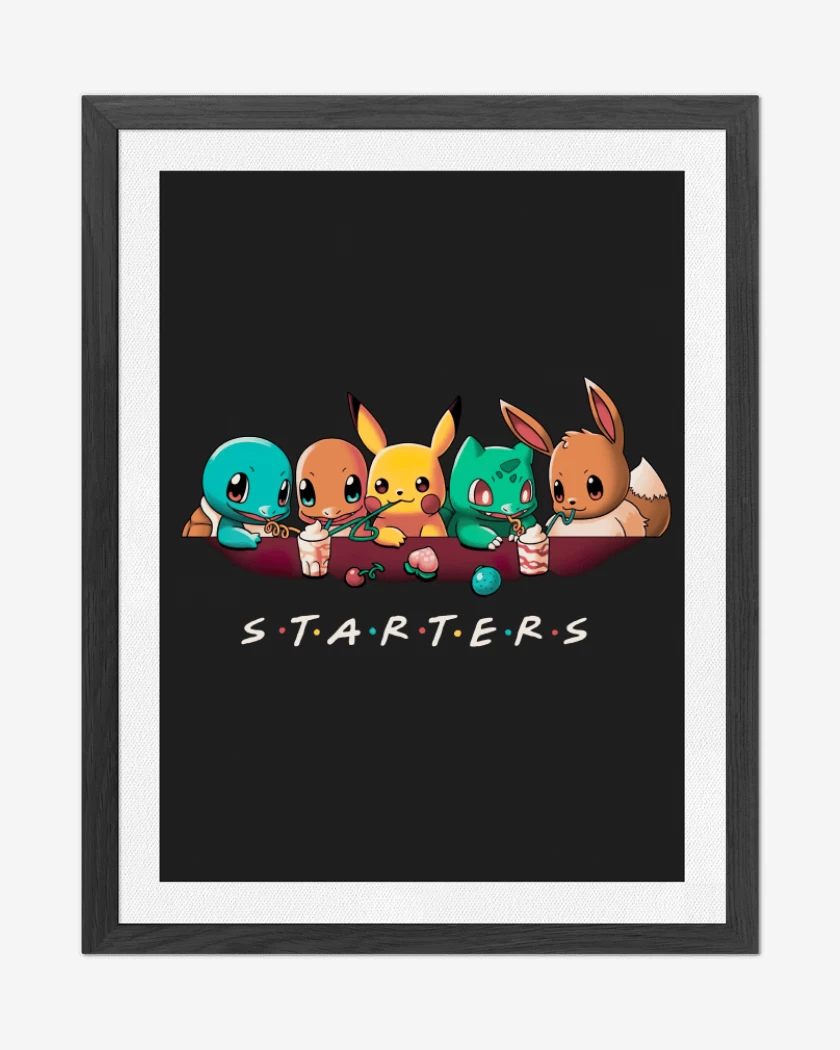 Cuadro decorativo Negro de The Starters 