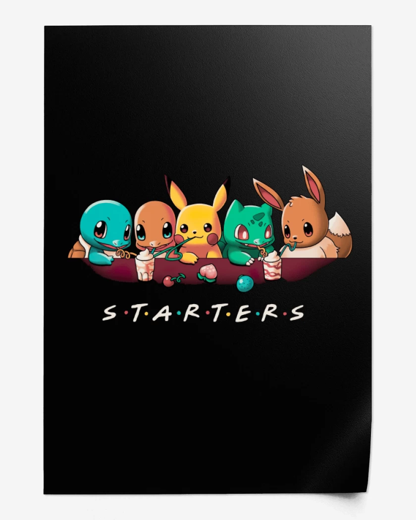 Print Negro de The Starters 