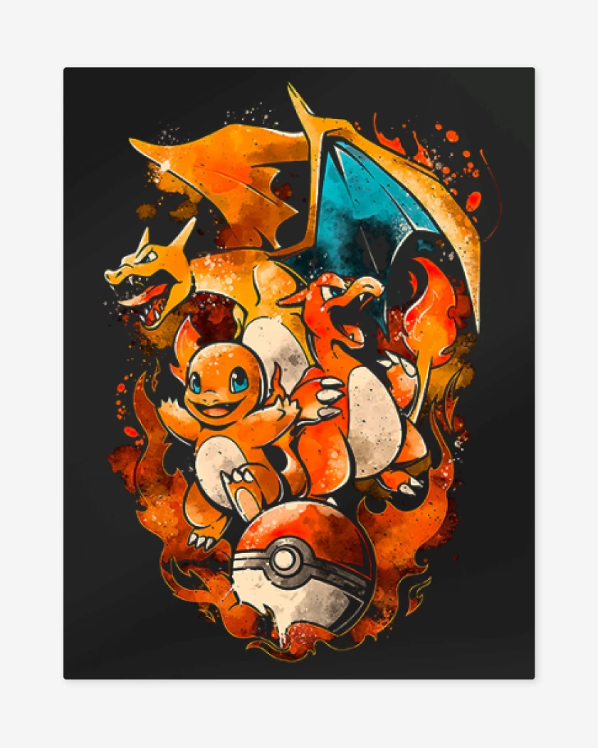 Print metalico Charvolution