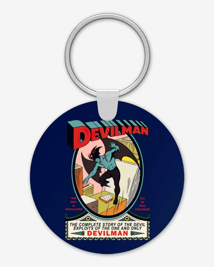 Llavero Azul Marino de Super Devilman