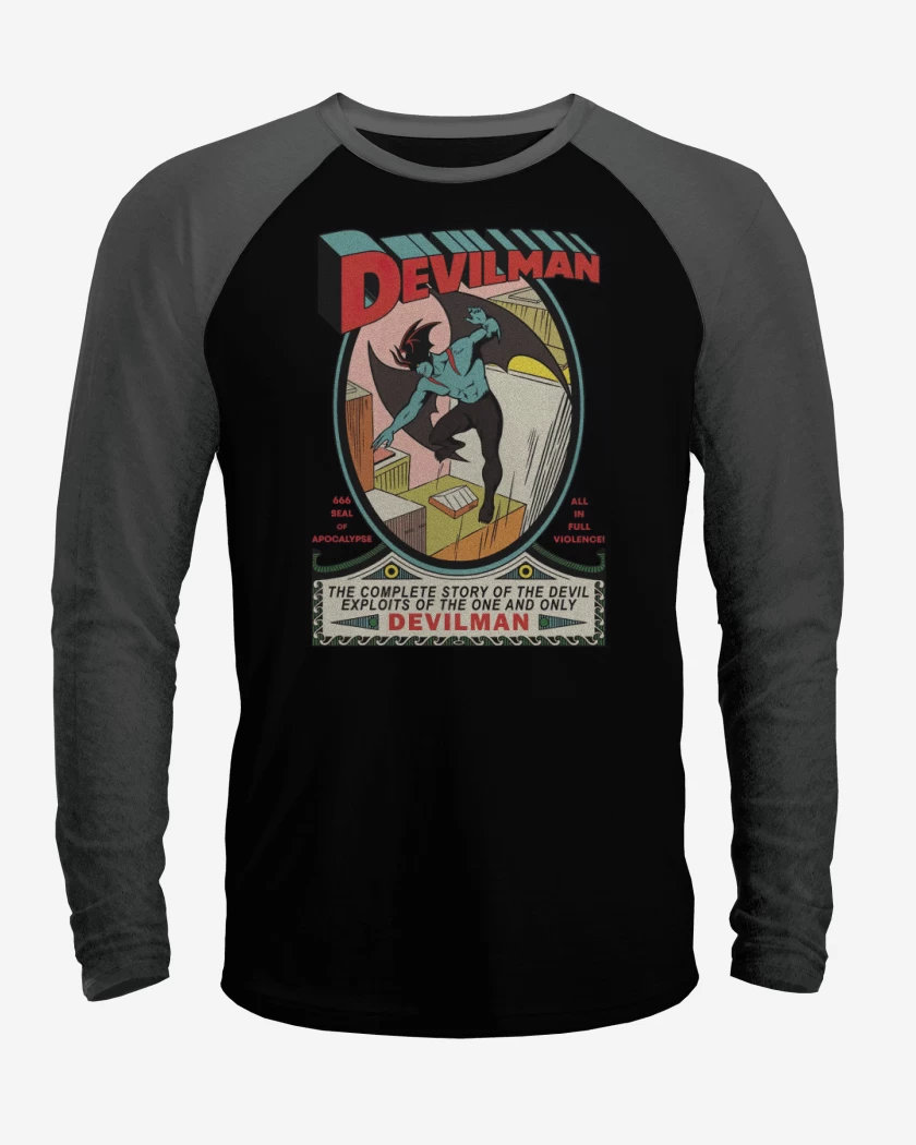 Polera Raglan Super Devilman