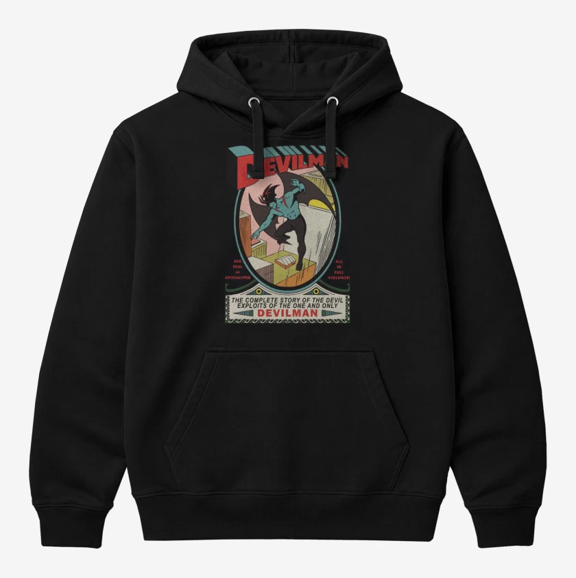 Polerón Canguro Negro de Super Devilman