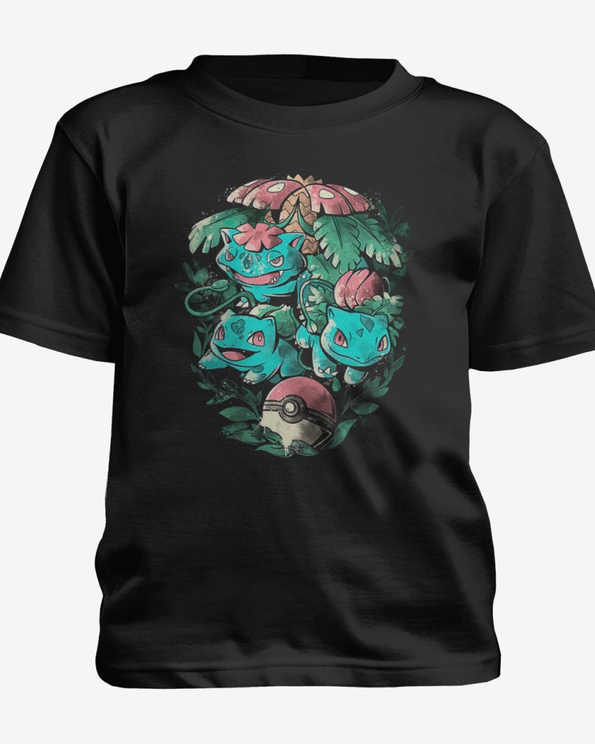 Polera de niño Negro de Bulbavolution