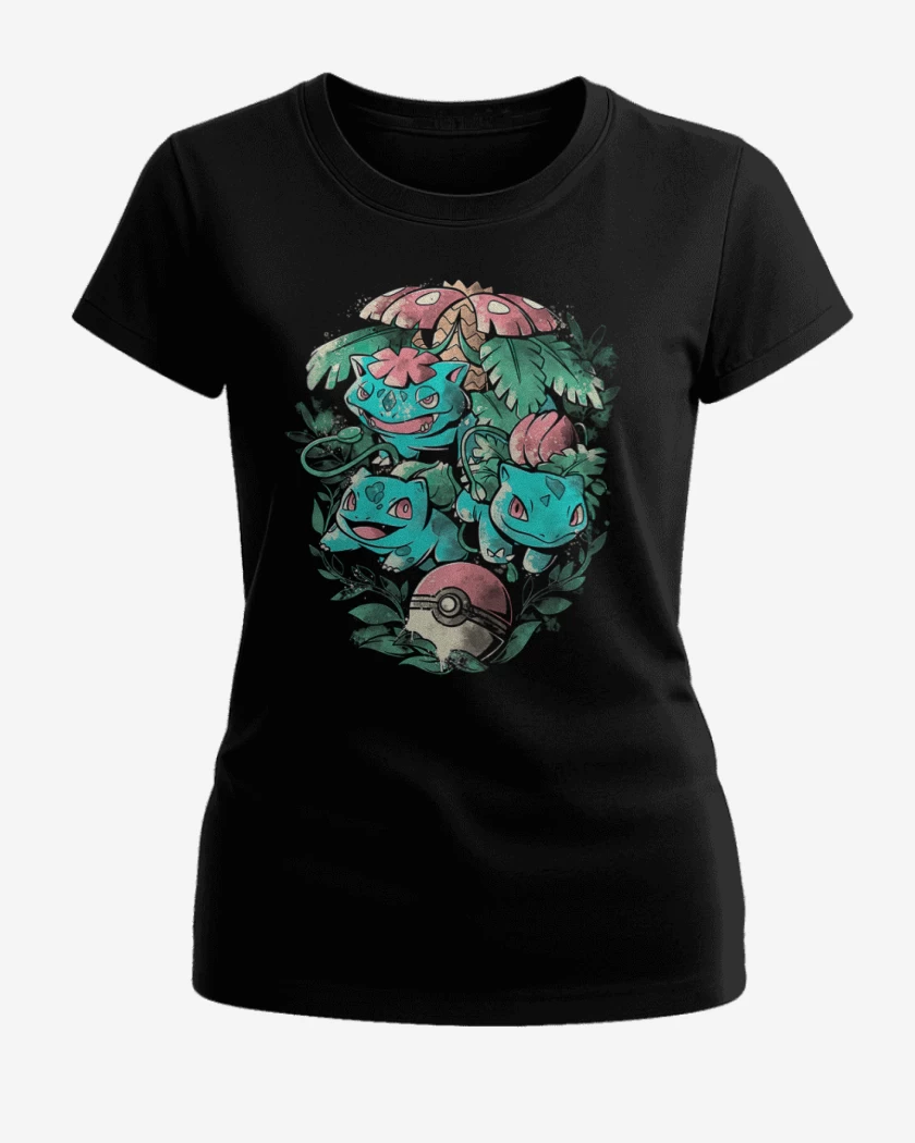 Polera de Mujer Negro de Bulbavolution