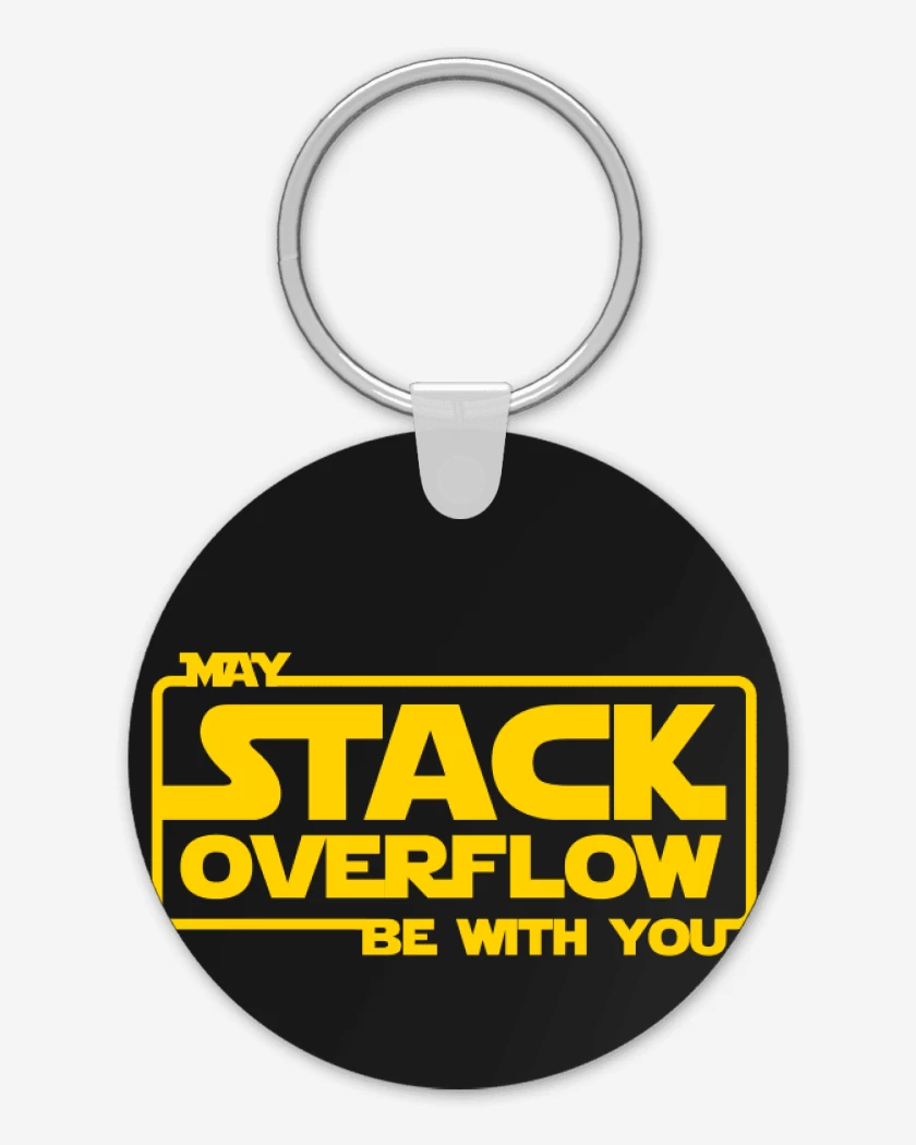 Llavero May stack overflow be with you