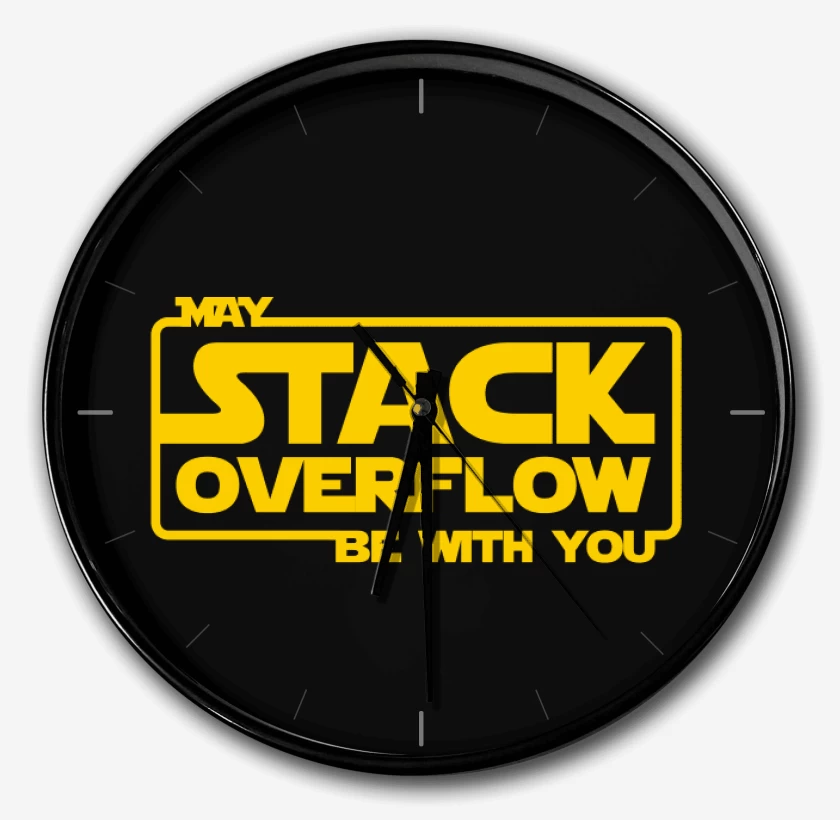 Reloj May stack overflow be with you