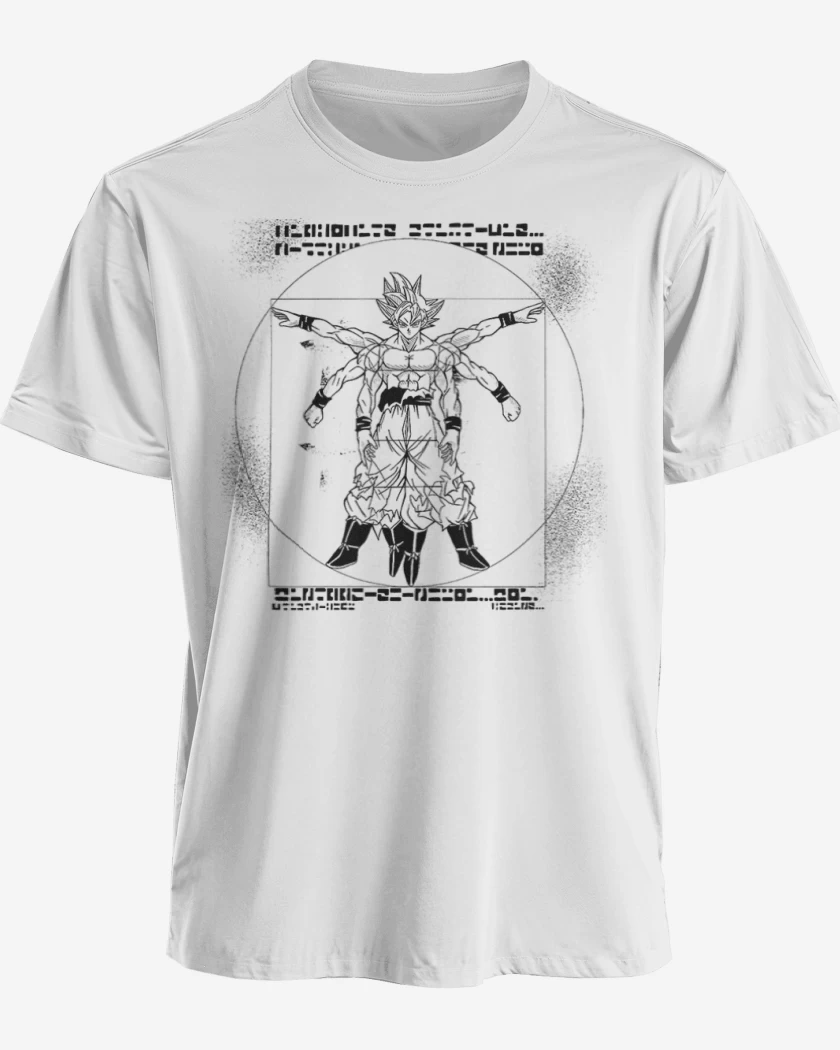 Polera Goku vitruvio