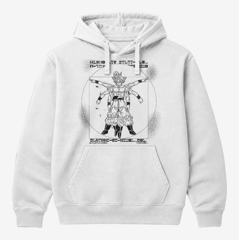 Polerón Canguro Goku vitruvio