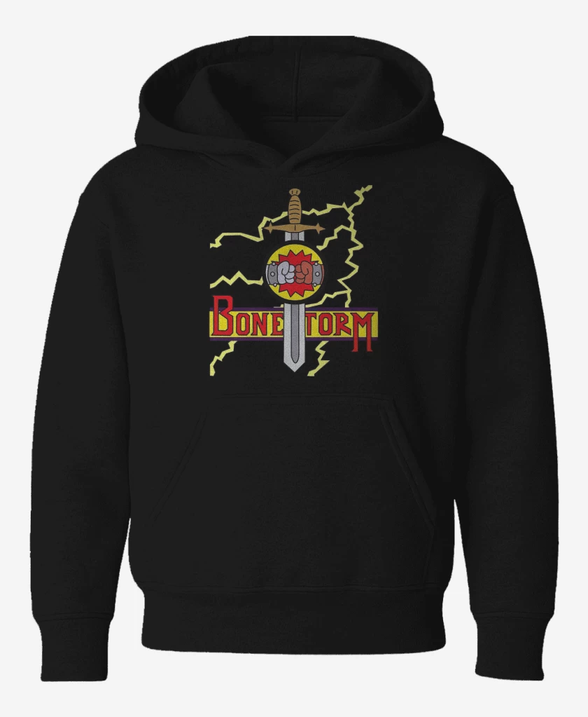 Poleron de niño Negro de Bonestorm