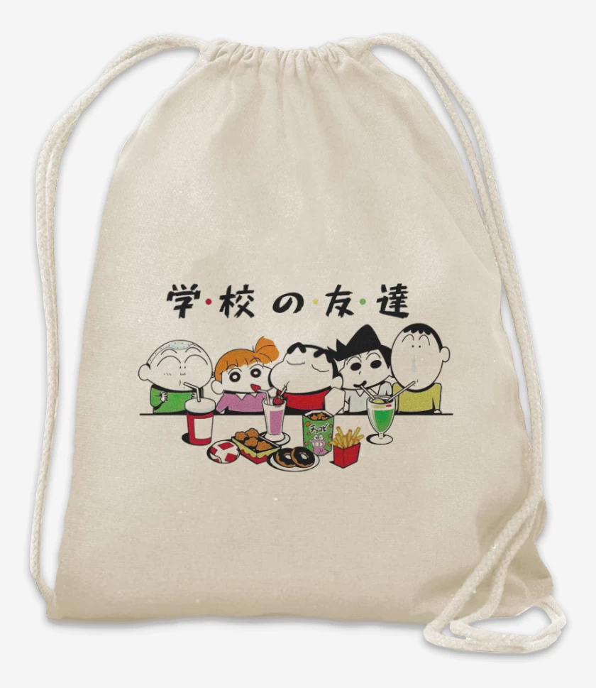 Mochila Blanco de Shin Chan