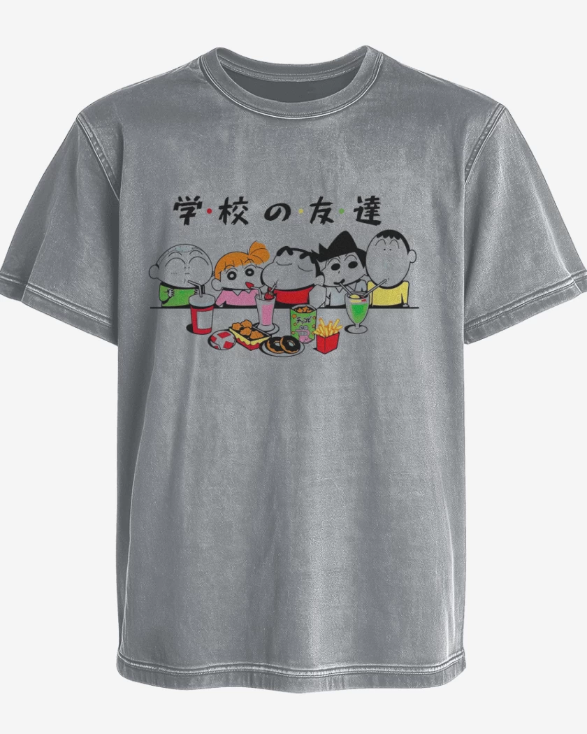Polera desgastada Shin Chan