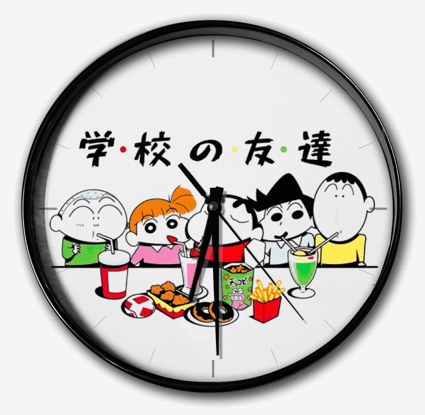 Reloj Blanco de Shin Chan