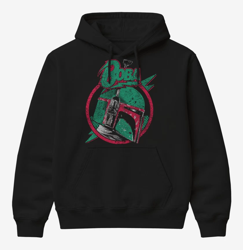 Poleron Canguro básico Boba Fett