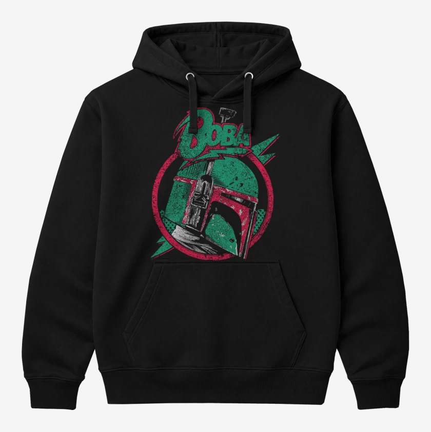 Polerón Canguro Negro de Boba Fett