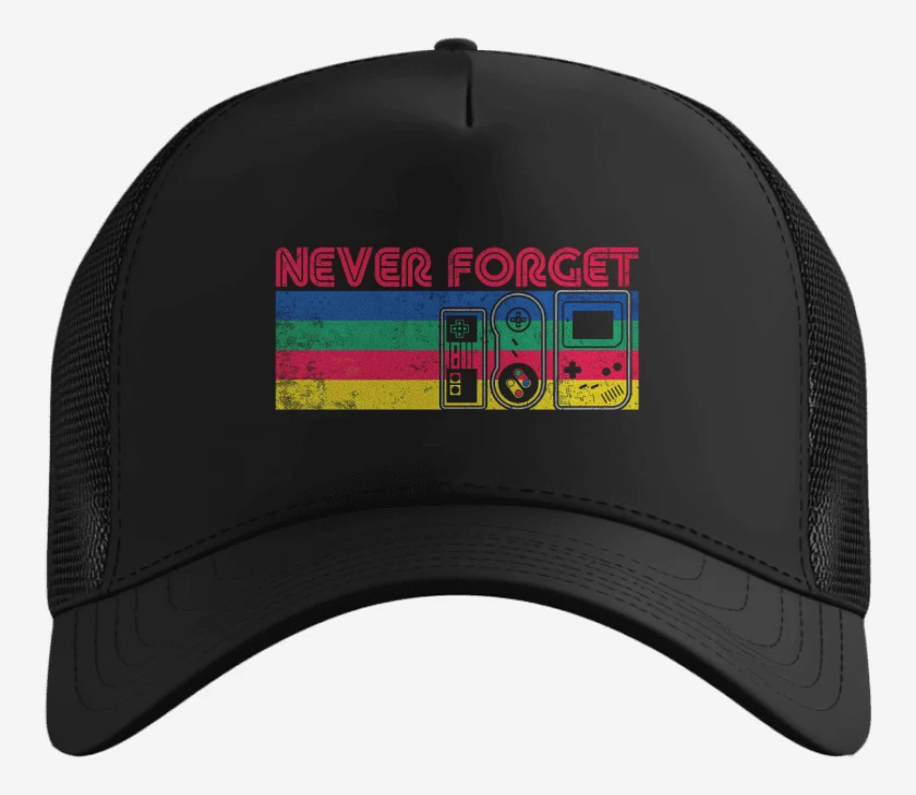 Gorro Never Forget Gamer