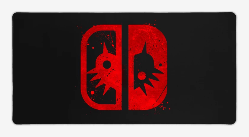 Mouse pad Gamer Negro de Majora Switch