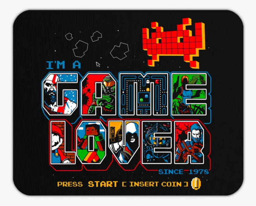 Mousepad Im a Game Lover