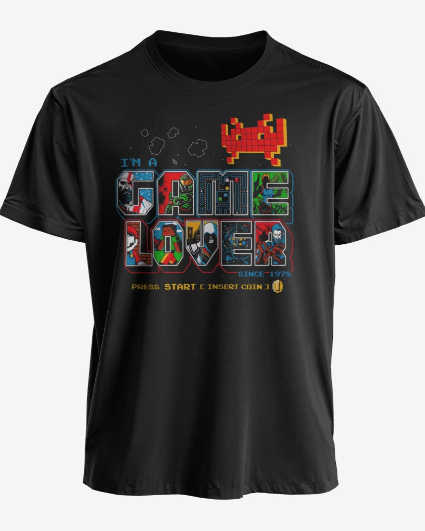 Polera premium Negro de Im a Game Lover