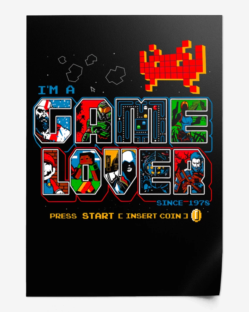 Print Im a Game Lover