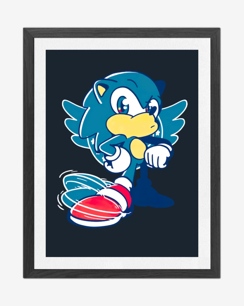 Cuadro decorativo Azul Marino de El sonic