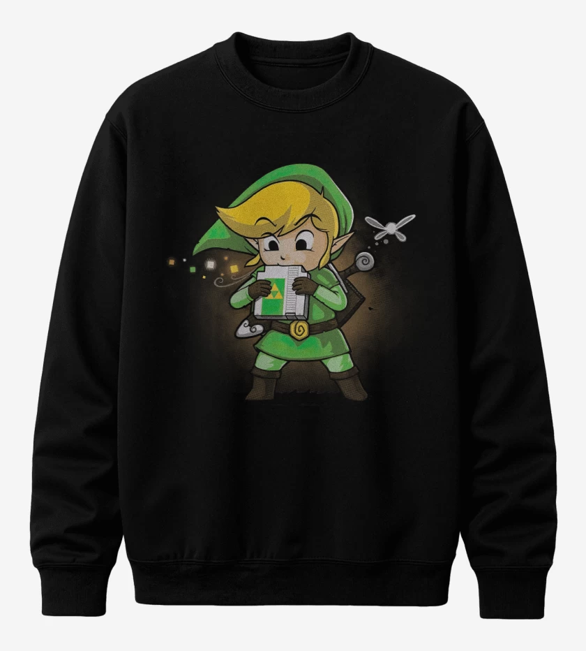 Poleron polo Negro de Link Peque