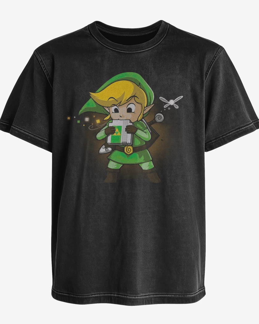 Polera desgastada Link Peque