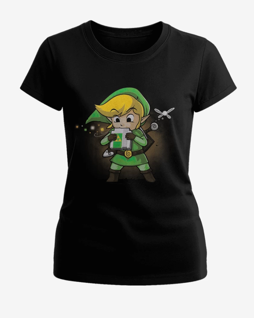 Polera de Mujer Negro de Link Peque