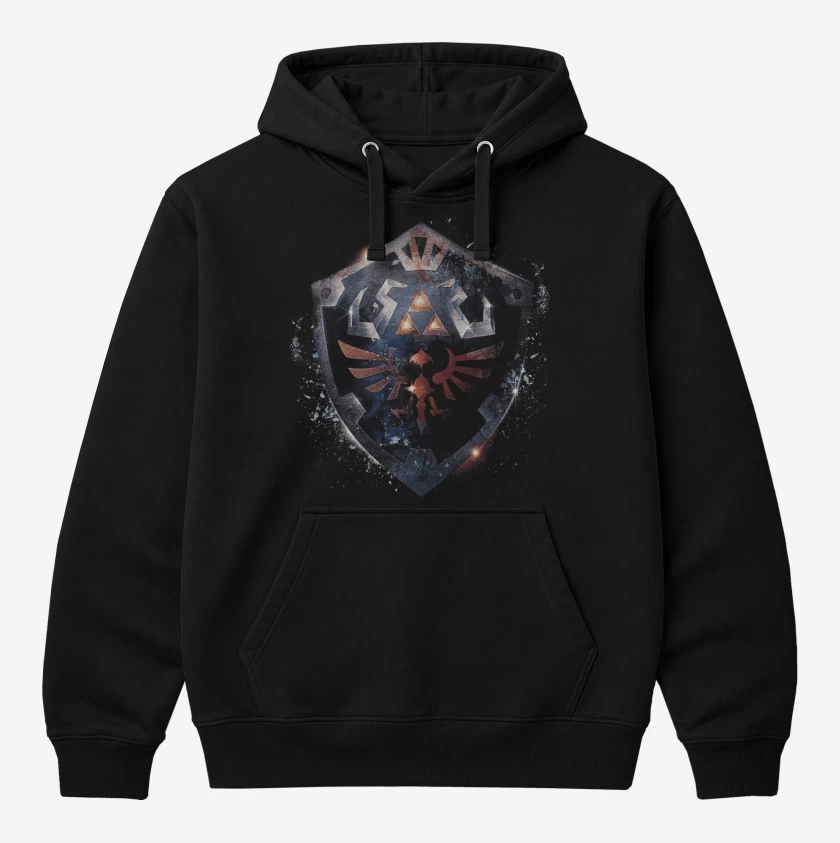 Polerón Canguro Hylian escudo