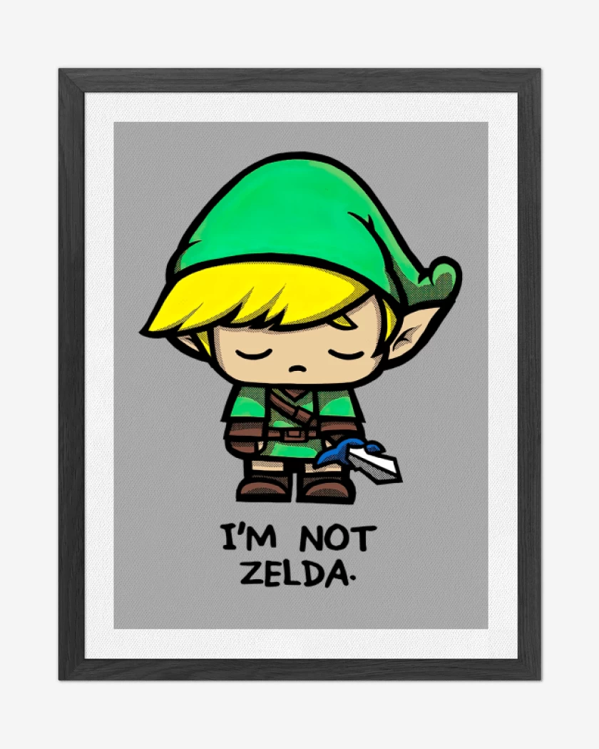 Cuadro decorativo Gris Melange de No soy Zelda