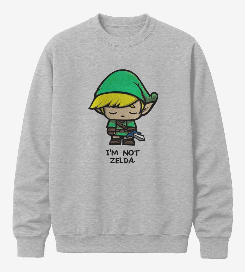 Poleron polo No soy Zelda