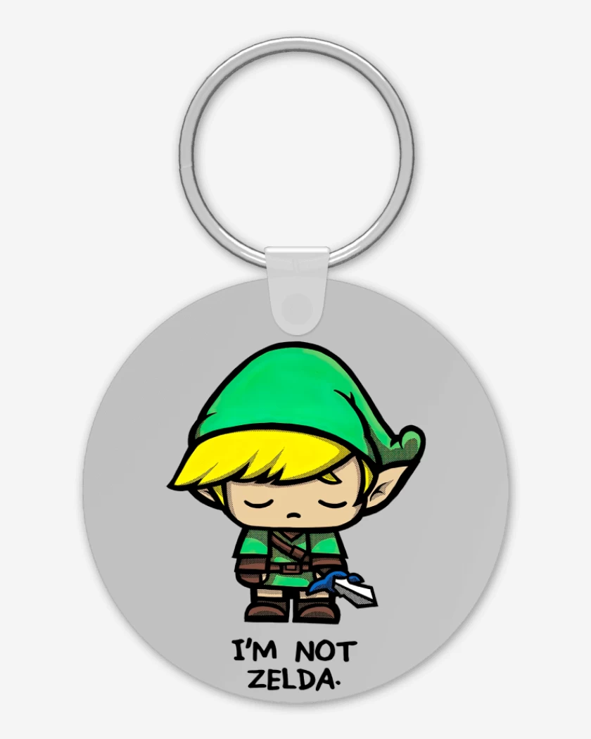 Llavero No soy Zelda
