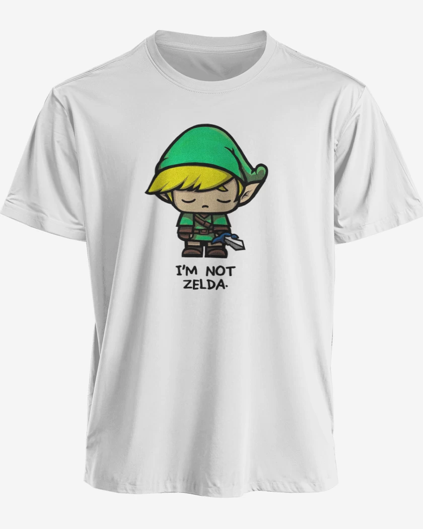 Polera premium Blanco de No soy Zelda
