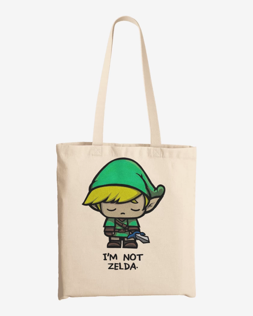 Totebag No soy Zelda