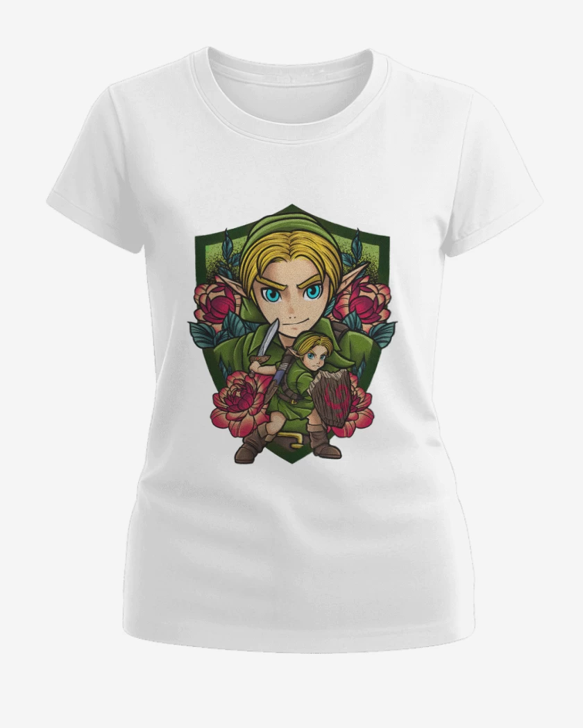 Polera de Mujer Blanco de Link Warrior