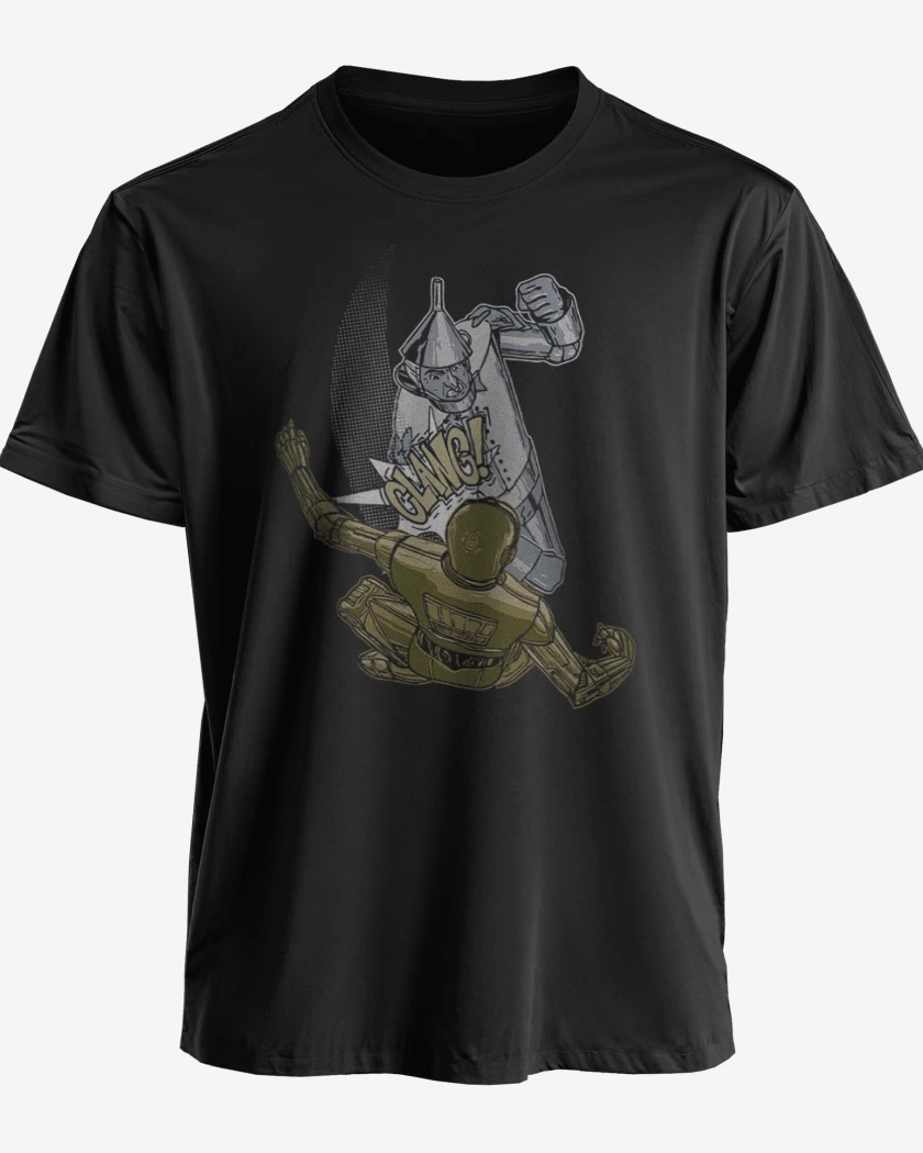 Polera Hojalata vs C-3PO