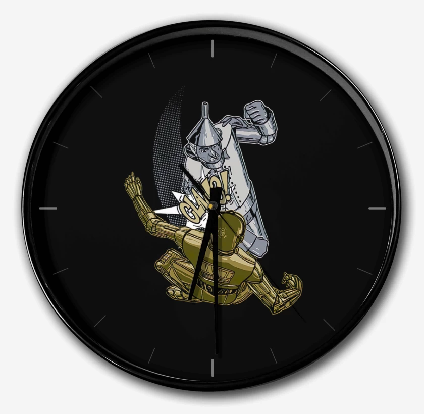 Reloj Negro de Hojalata vs C-3PO