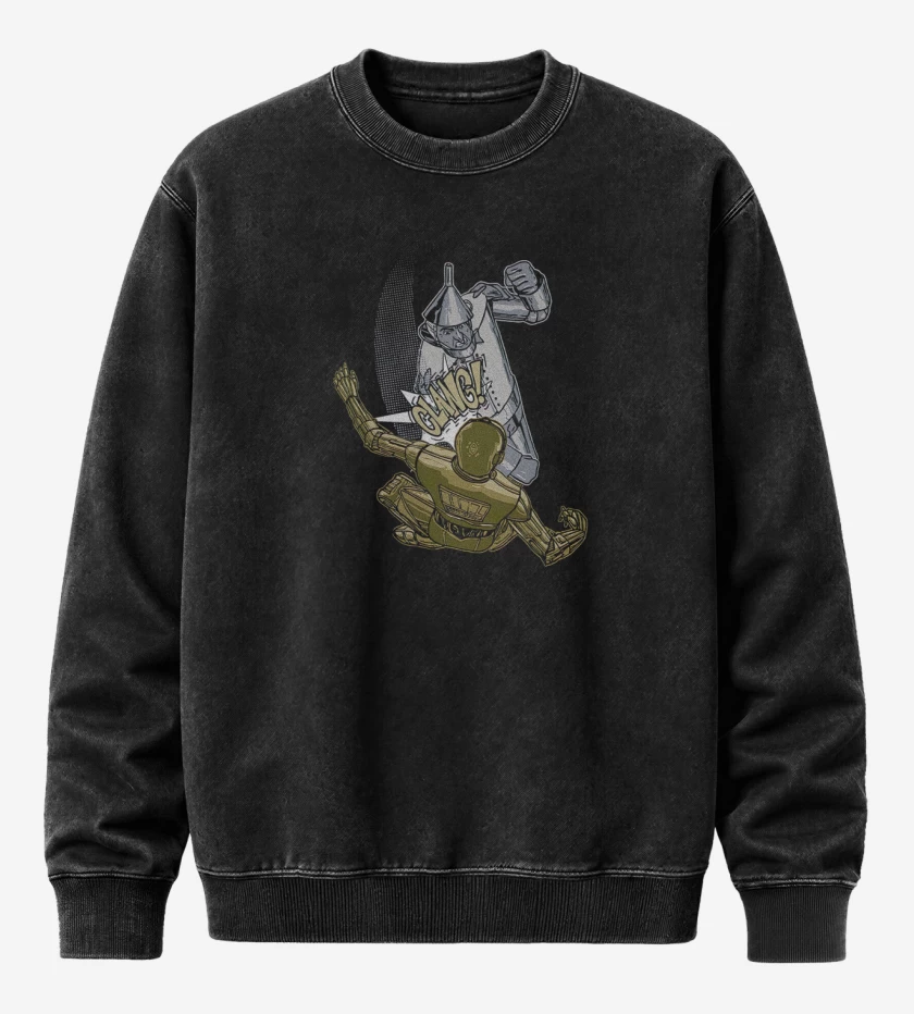 Poleron Polo Acid Wash Hojalata vs C-3PO