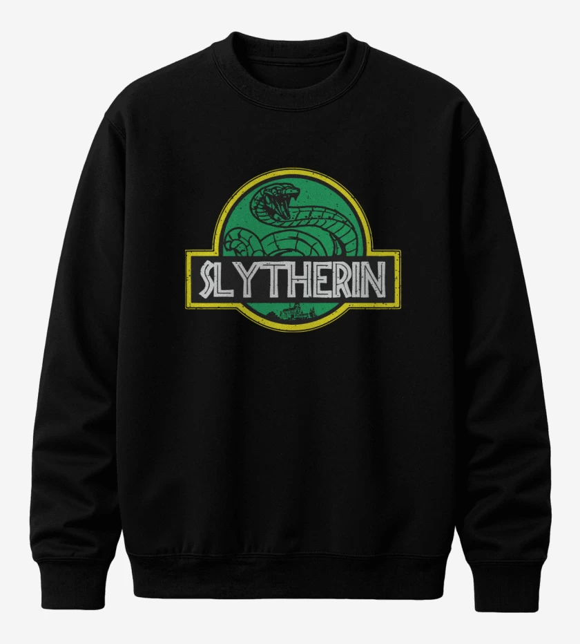 Poleron polo Negro de Slytherin Park