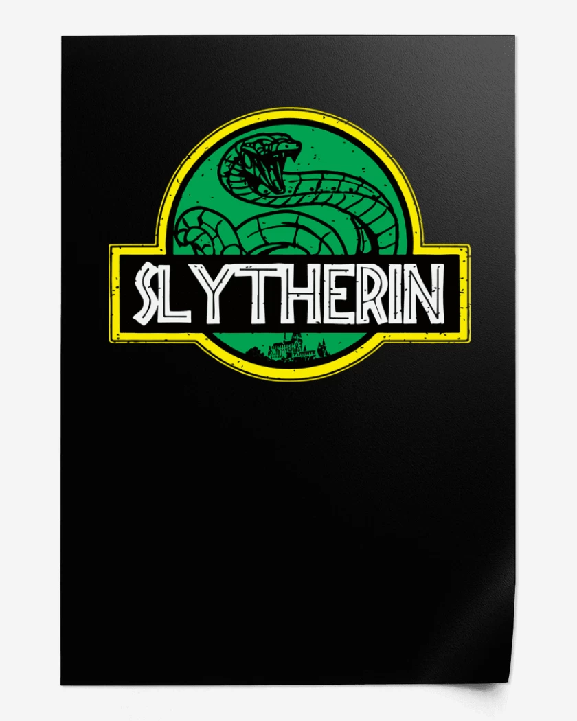 Print Negro de Slytherin Park