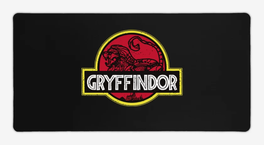 Mouse pad Gamer Negro de Gryffindor Park