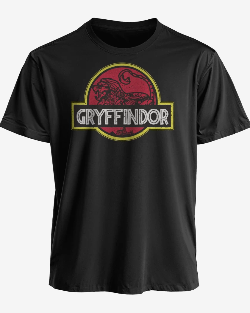 Polera premium Negro de Gryffindor Park