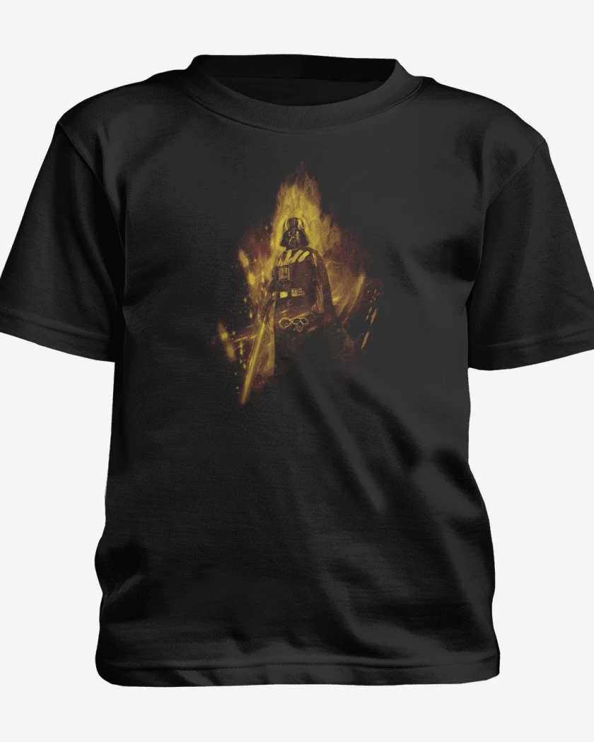 Polera de niño Negro de Darth Matador