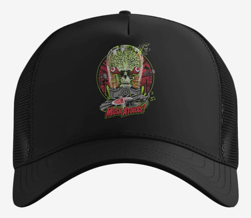Gorro Negro de Music Attack 
