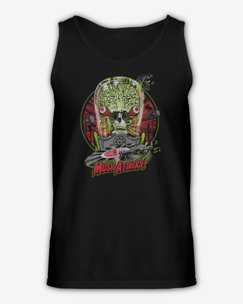 Sudadera Negro de Music Attack 