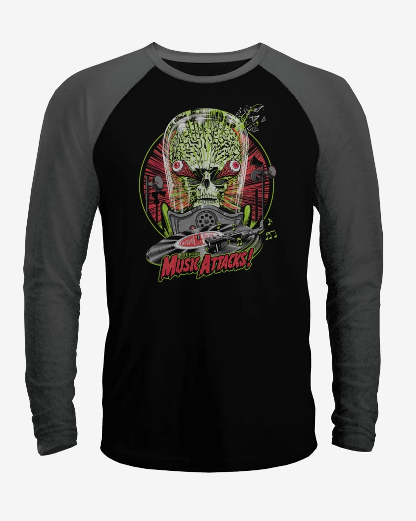 Polera Raglan Music Attack 