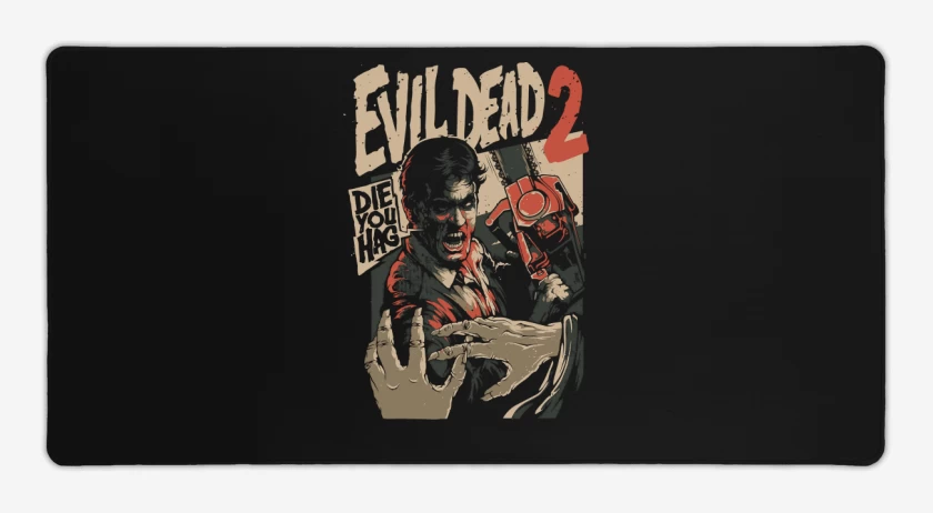 Mouse pad Gamer Negro de Evil Dead 2