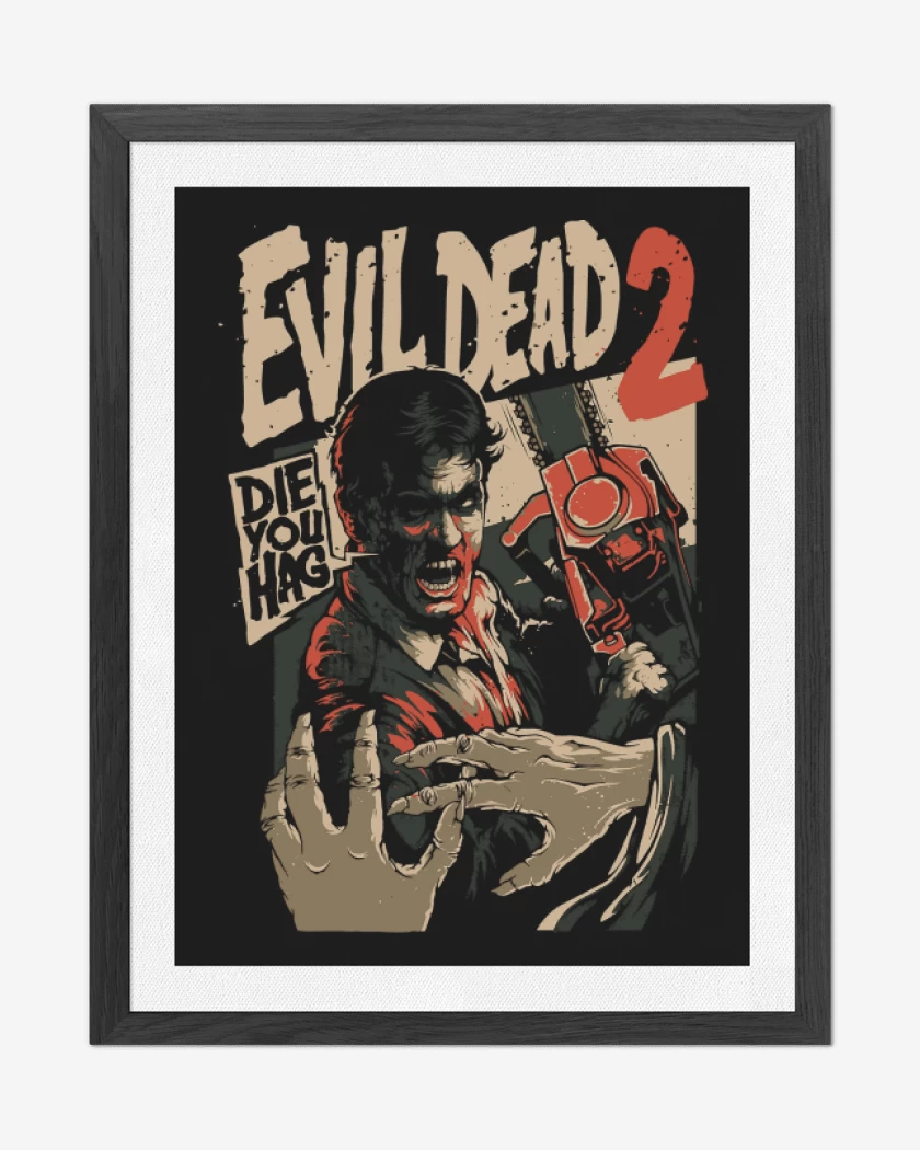 Cuadro decorativo Negro de Evil Dead 2